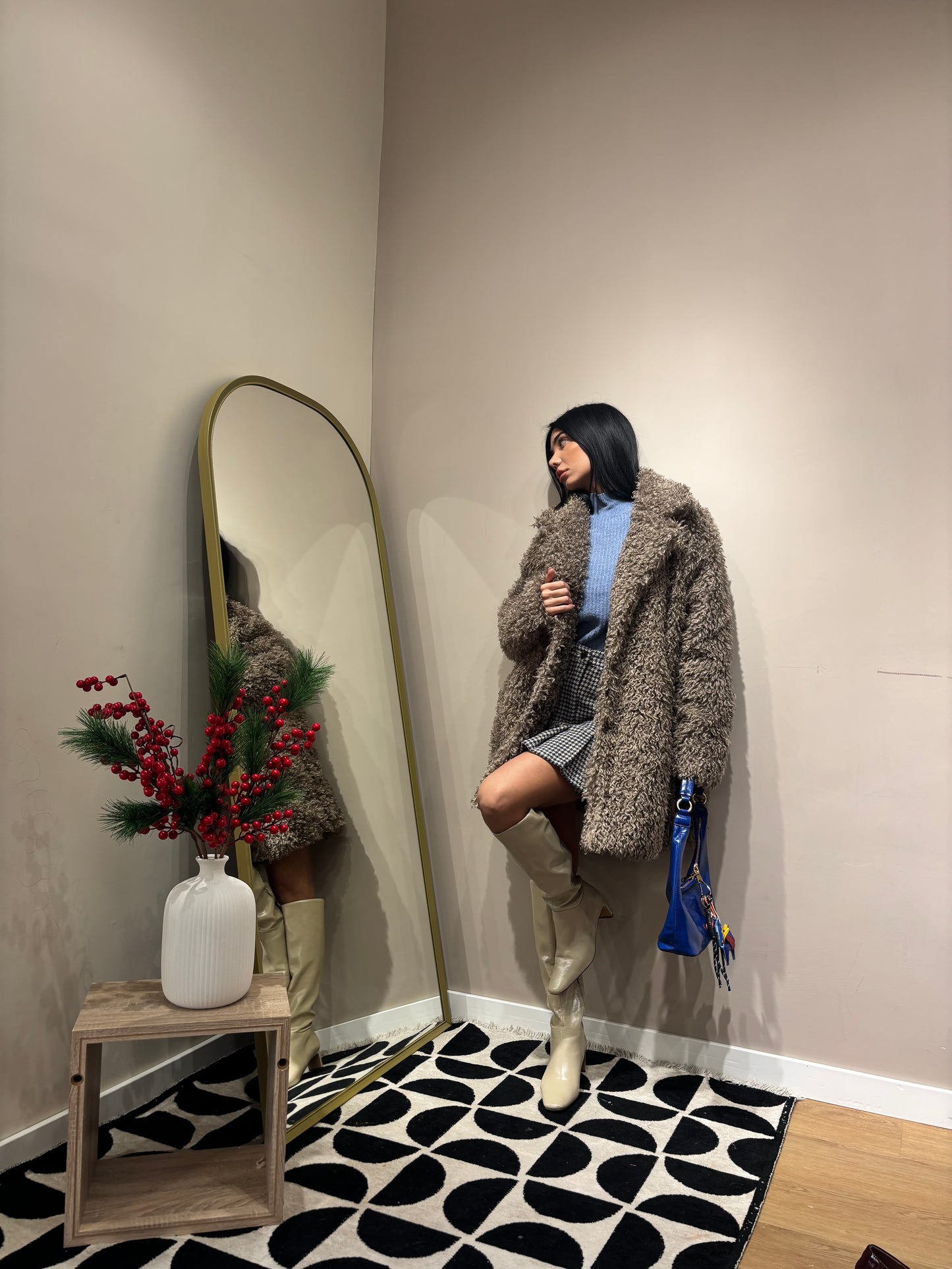 Coat boucle ‘ fango