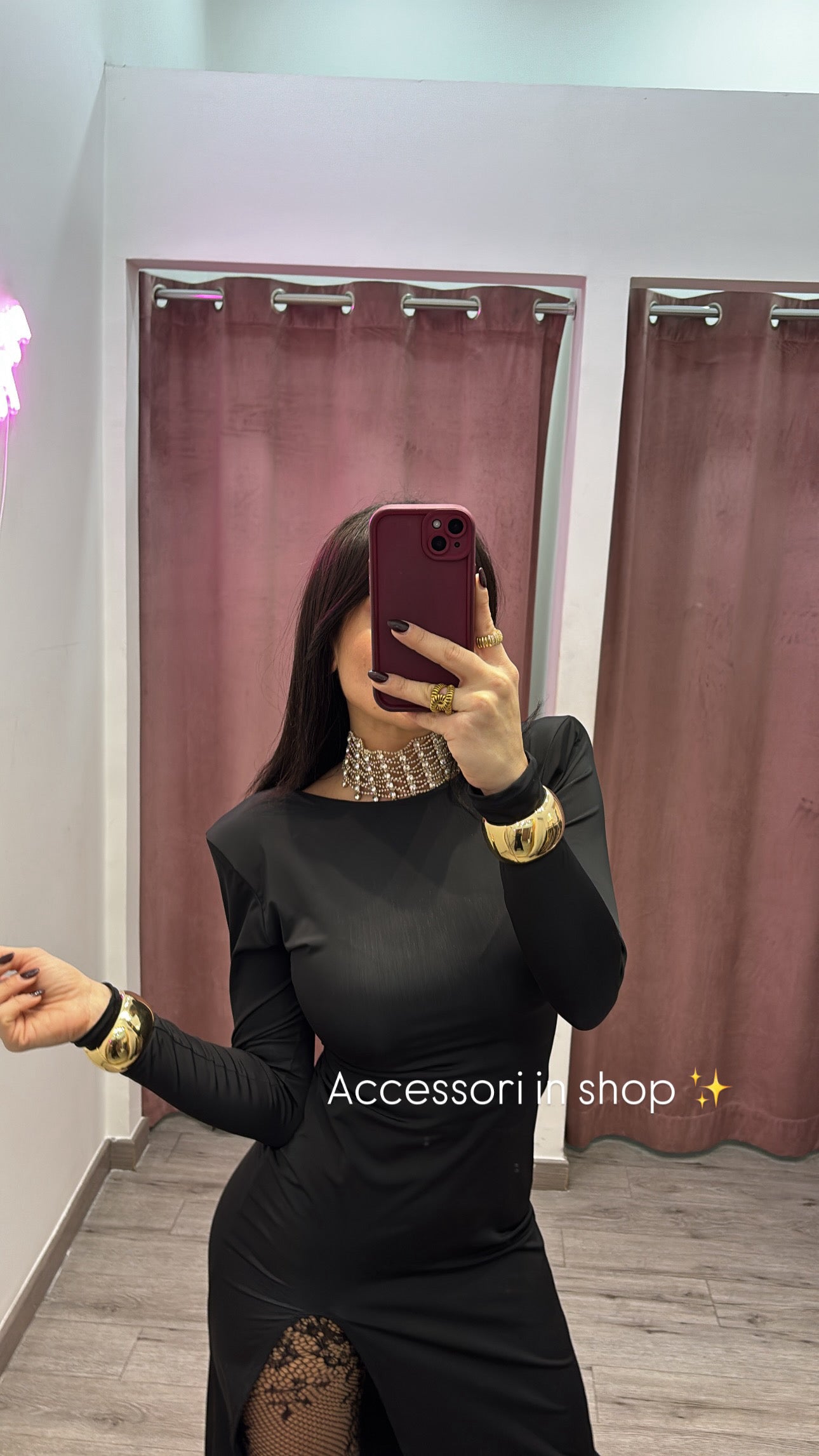 Abito ambra ( black )