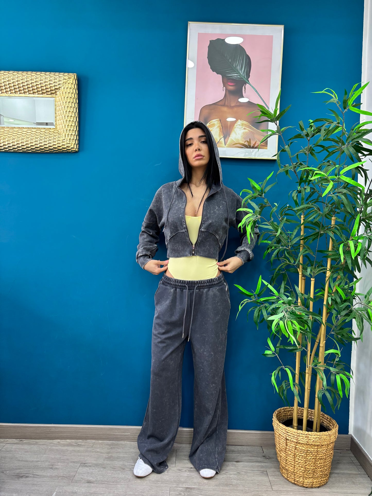 Tuta comfy zip