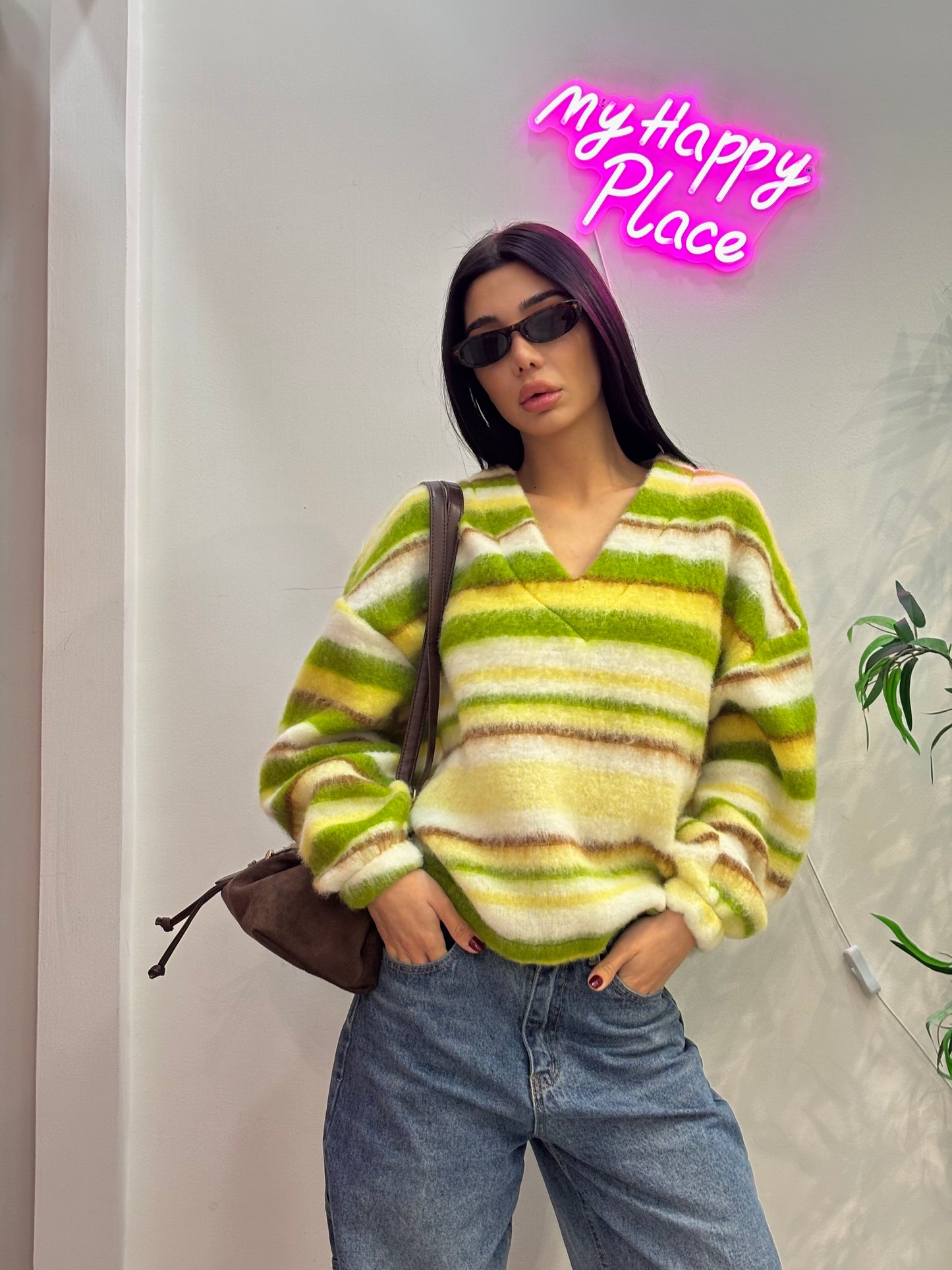 Pull rainbow in lana