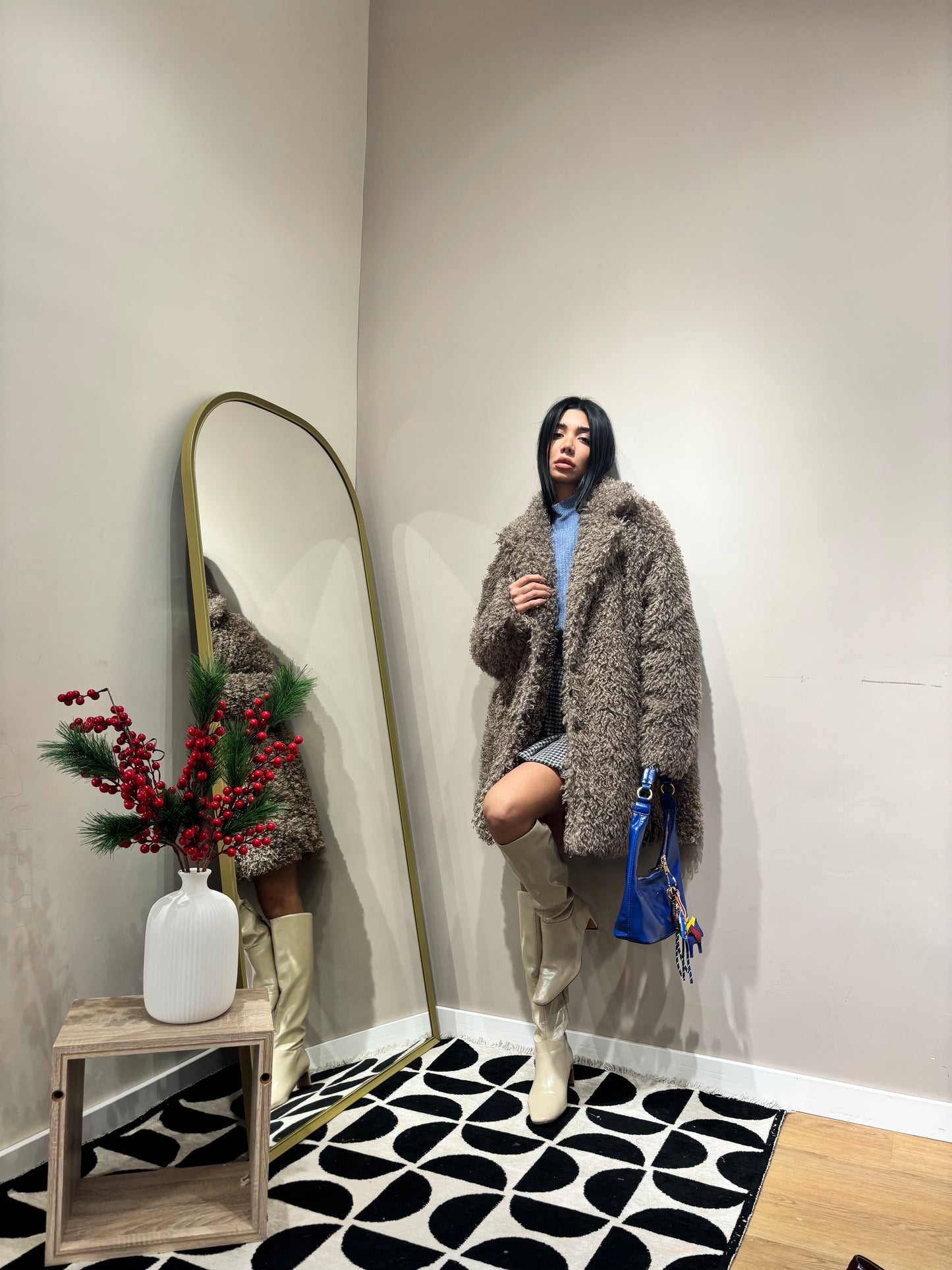 Coat boucle ‘ fango