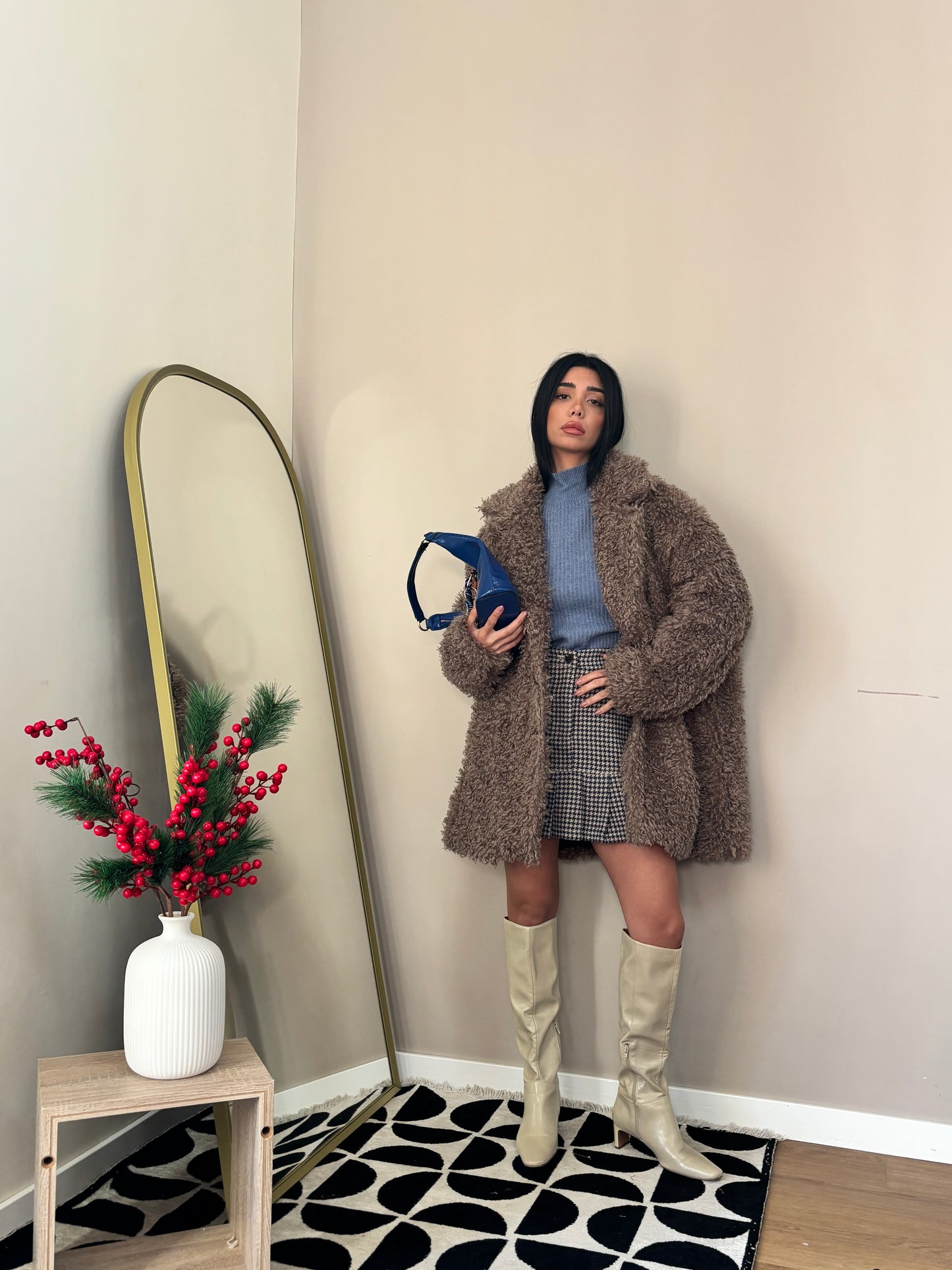 Coat boucle ‘ fango