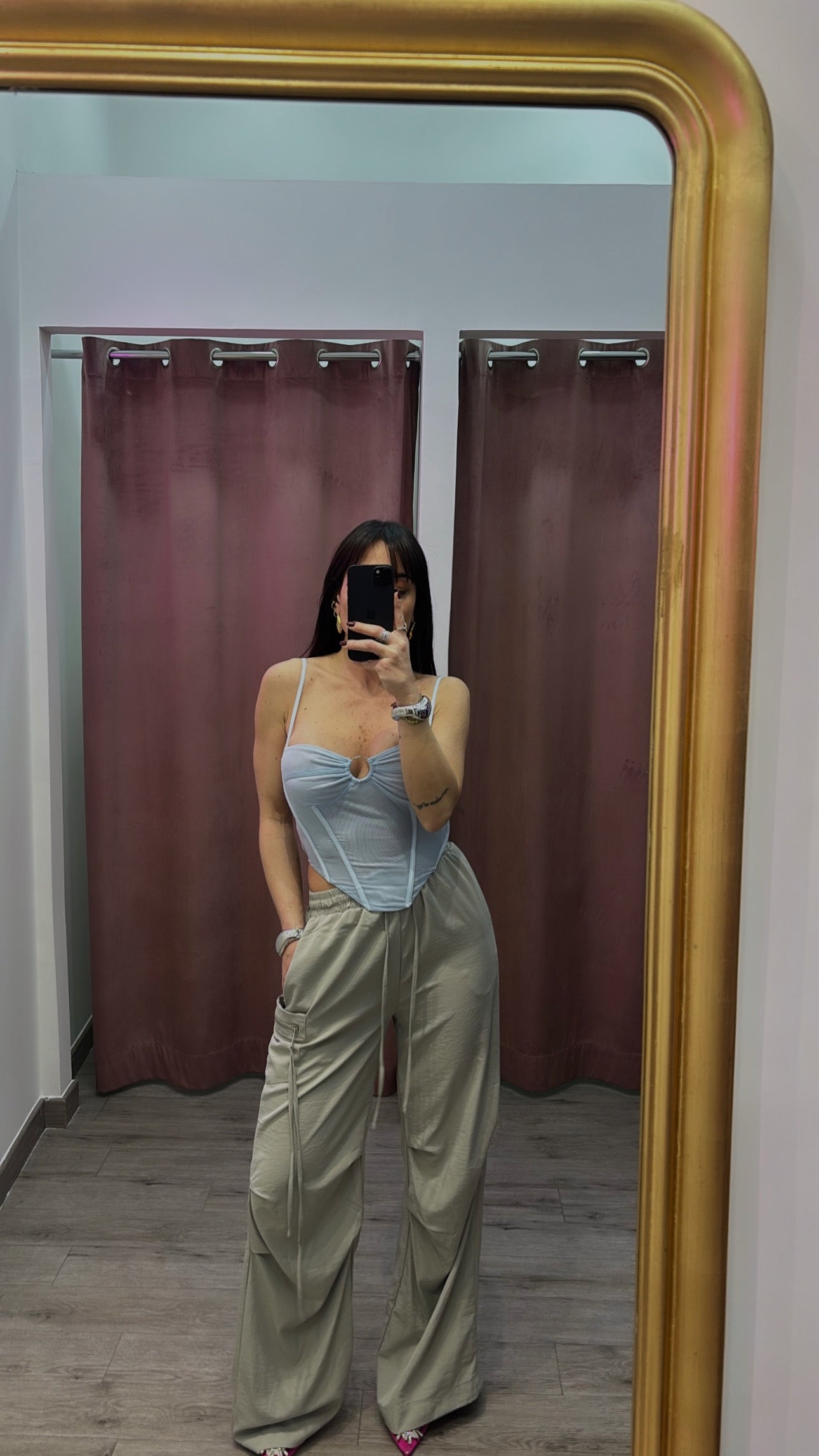 Pantaloni zip