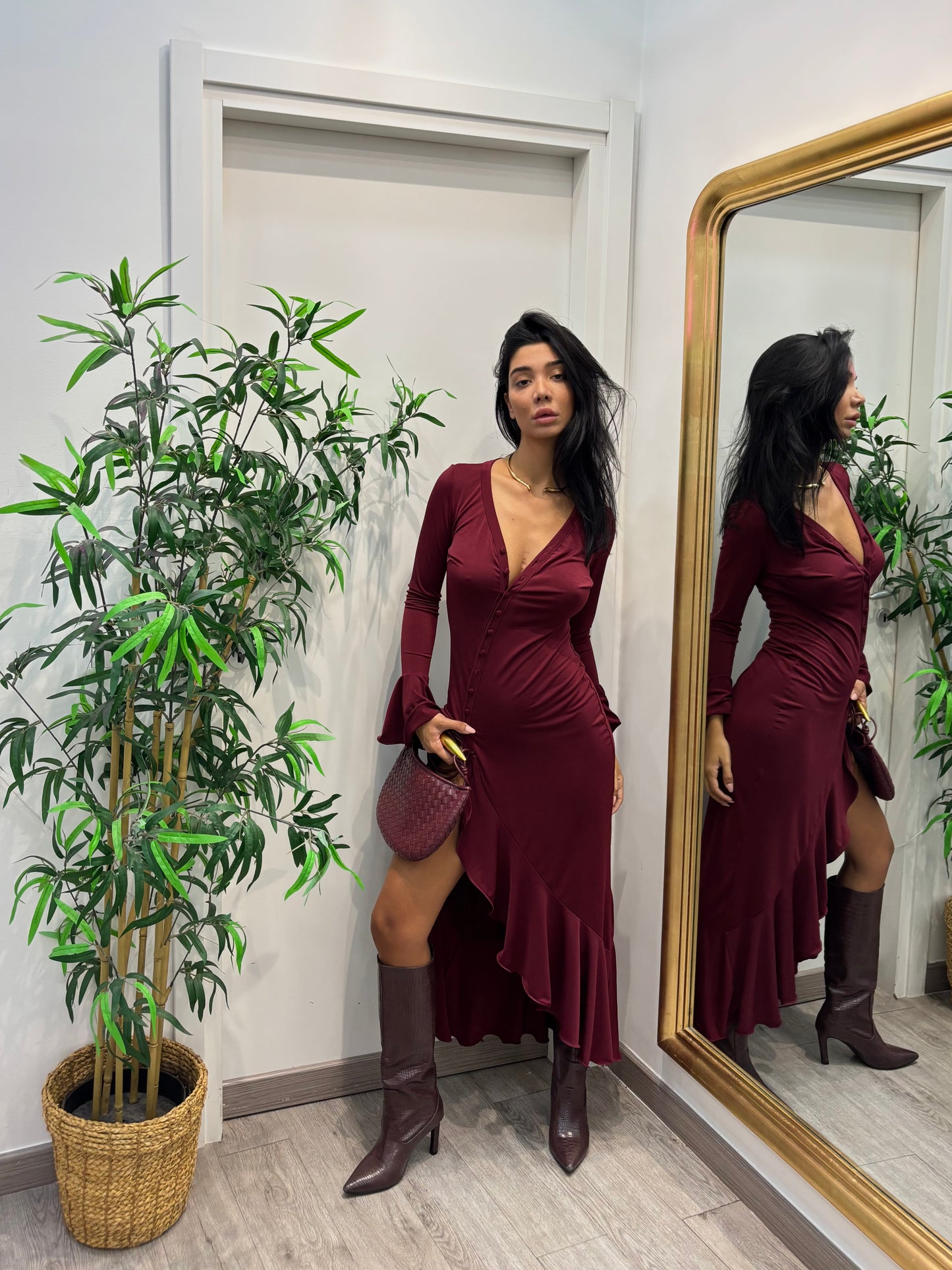 Abito belu'( bordeaux / marrone )
