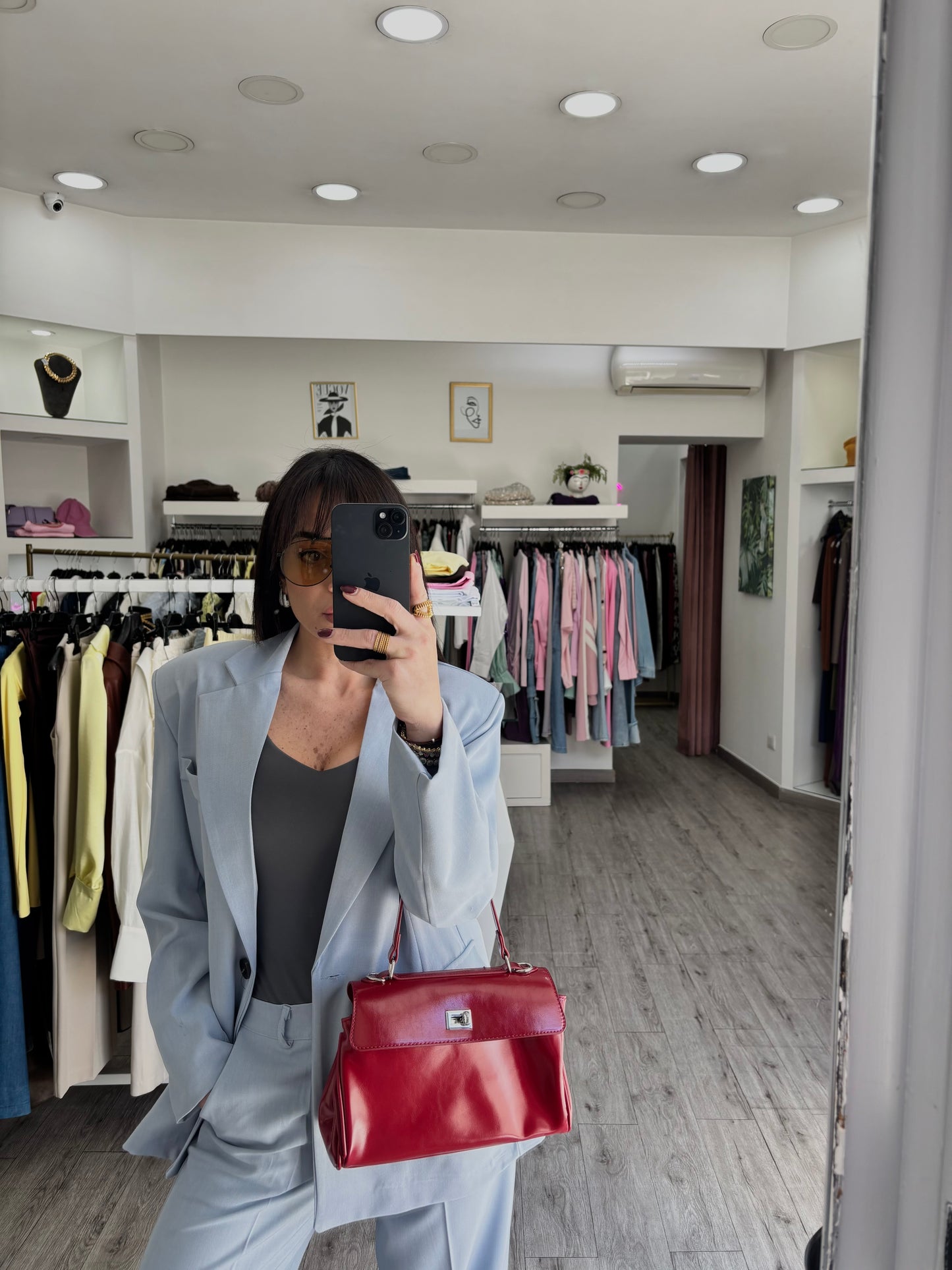 Tailleur london cielo
