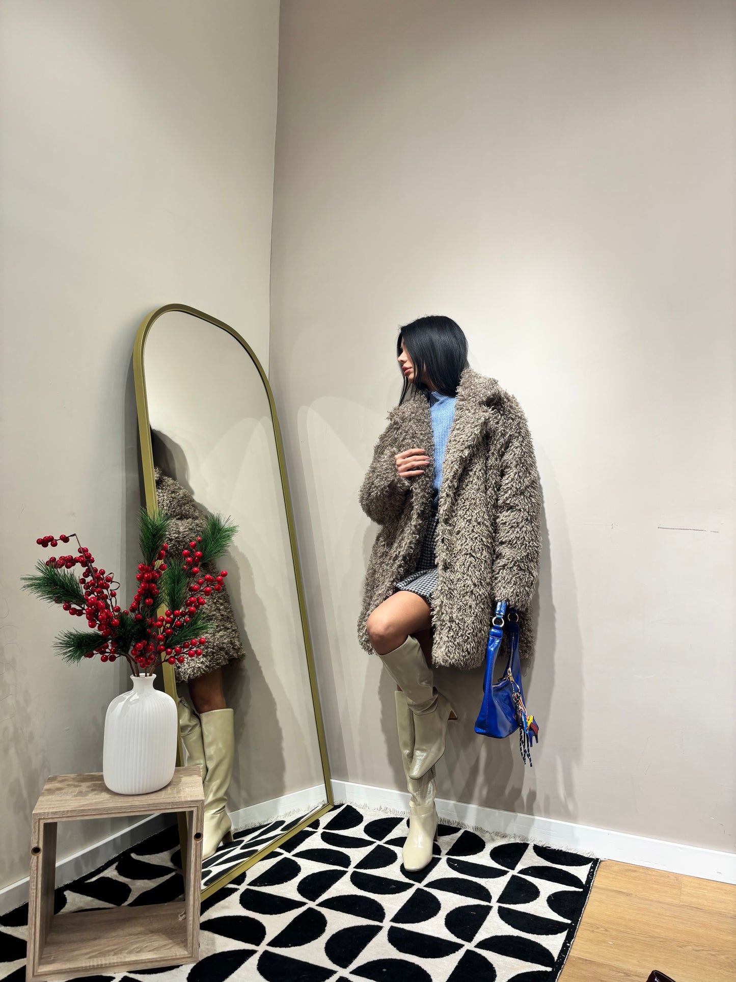 Coat boucle ‘ fango