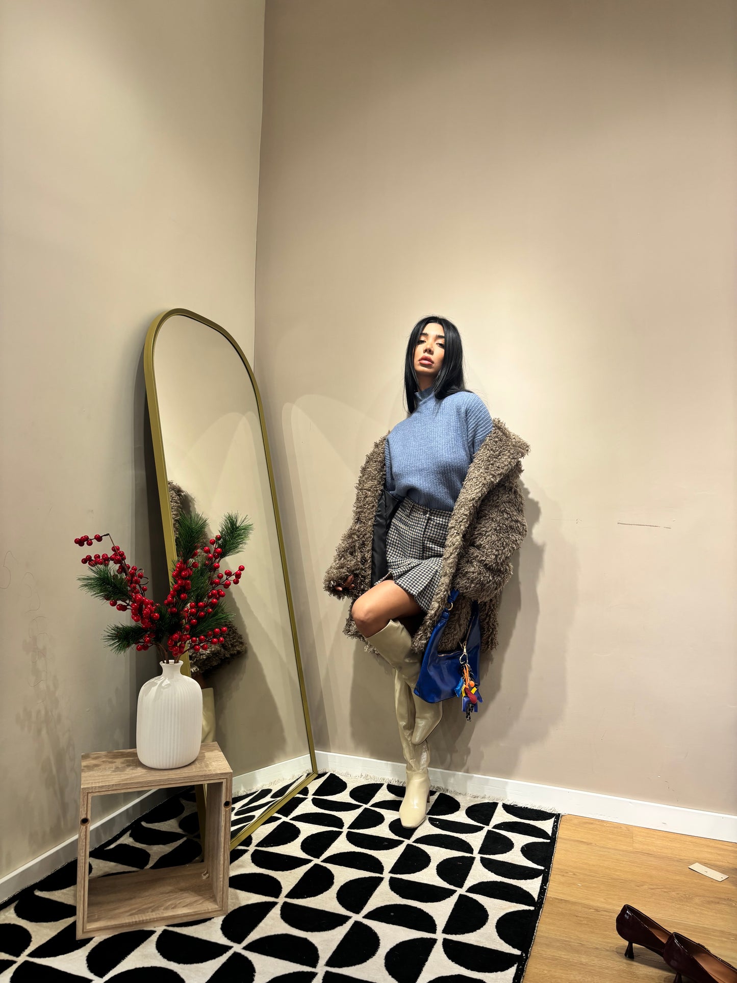 Coat boucle ‘ fango