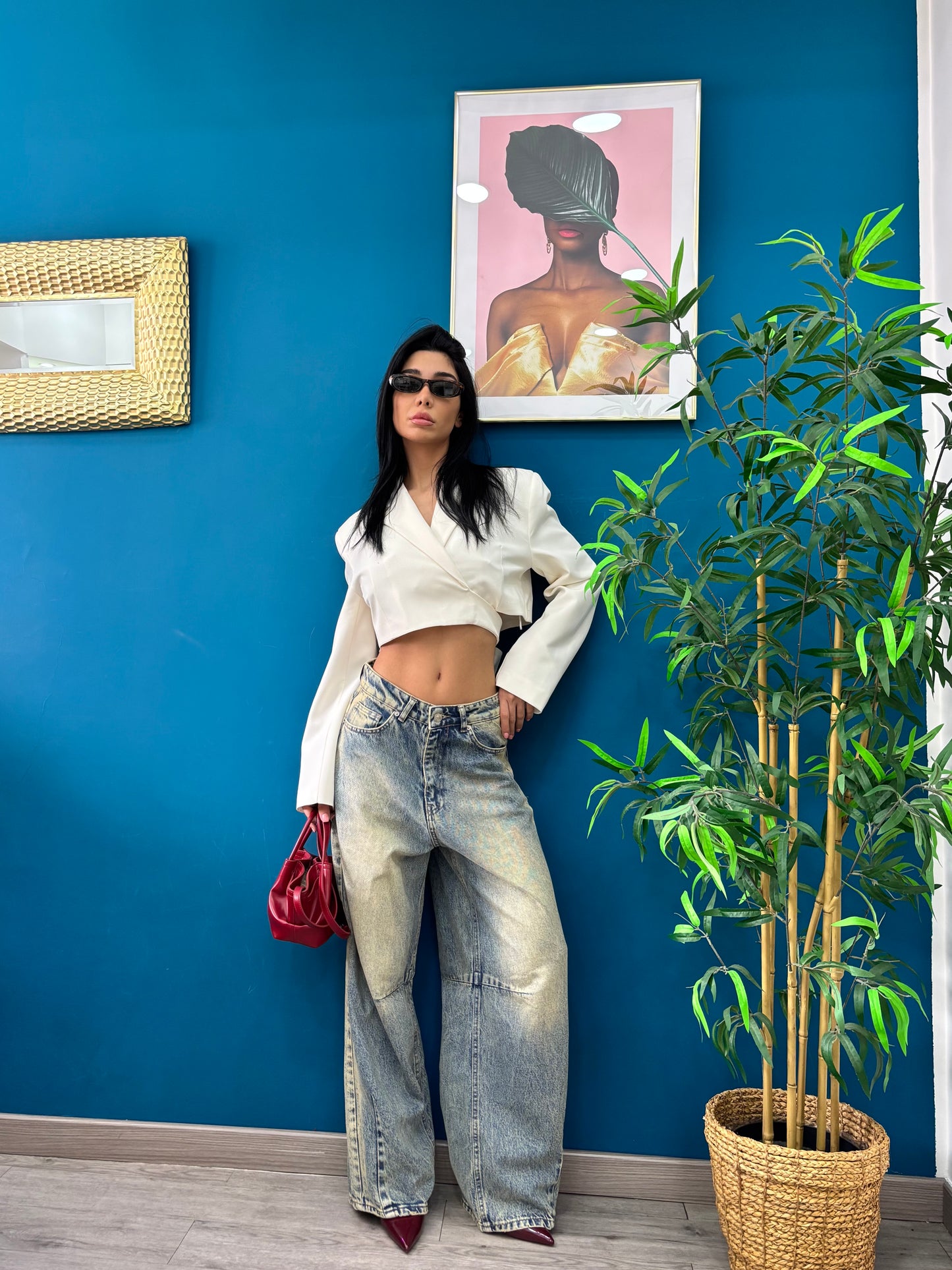 Jeans sabbiato lumina