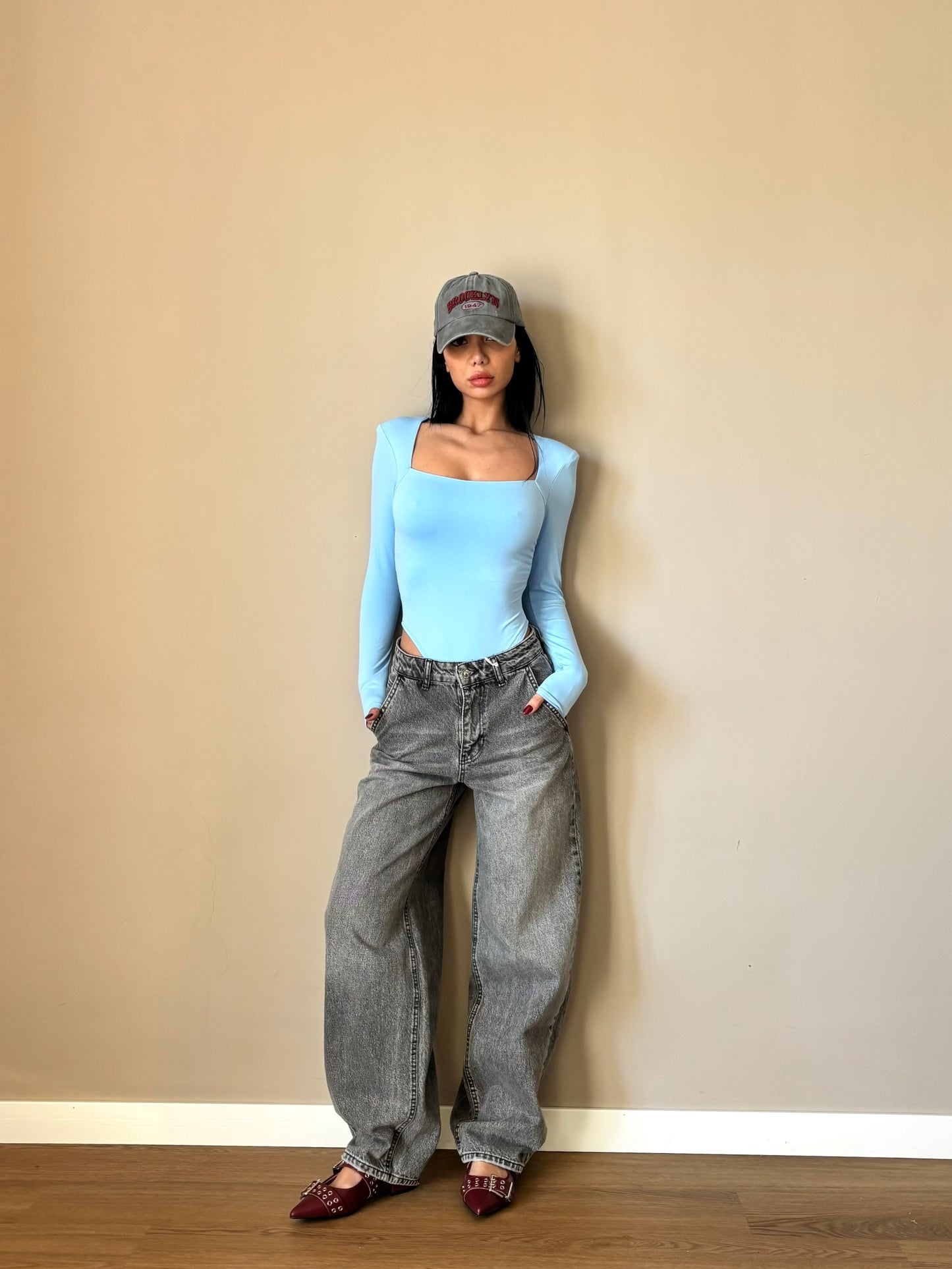 Jeans grey lumina