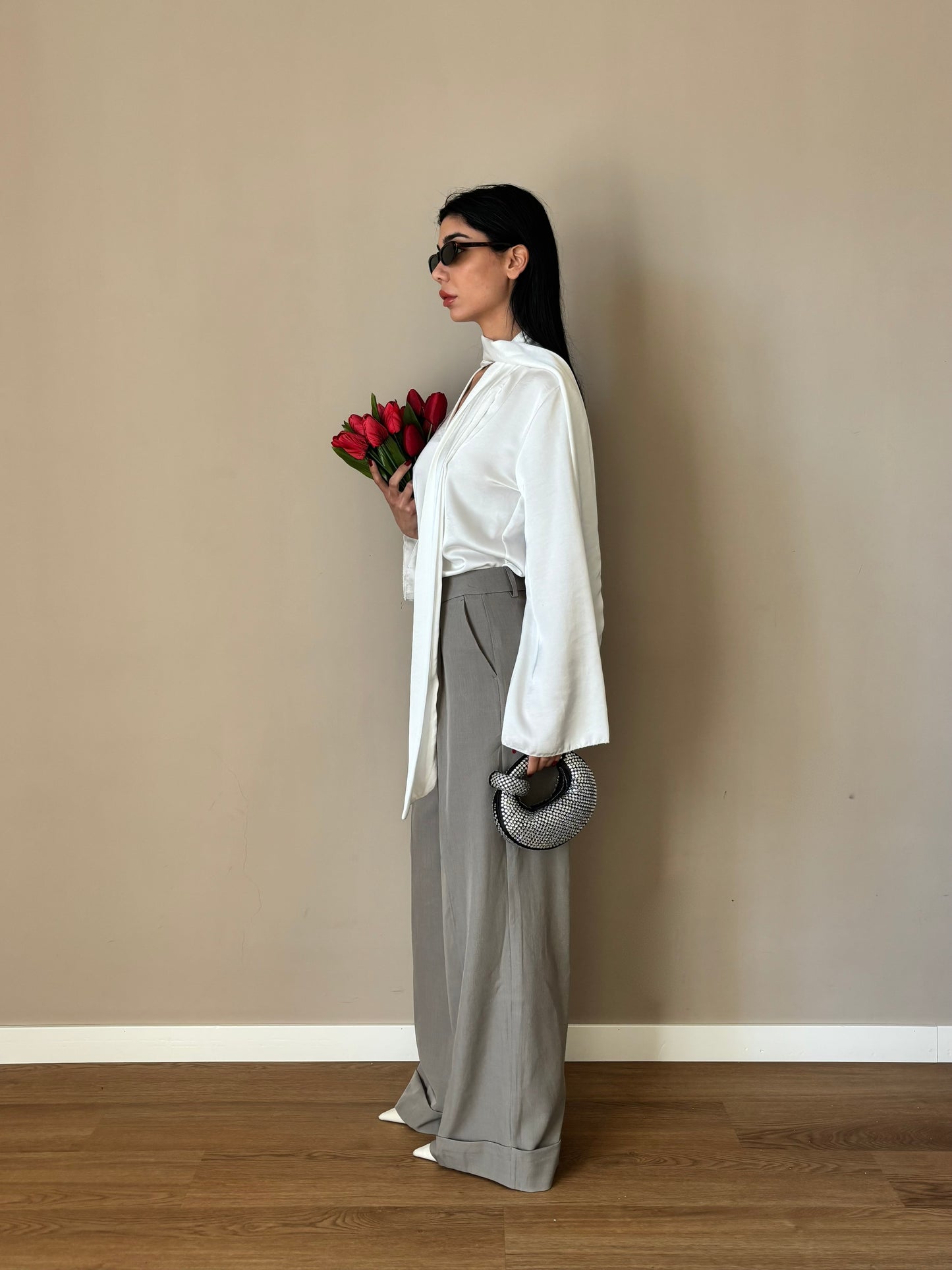 Camicia satin (+ colori )