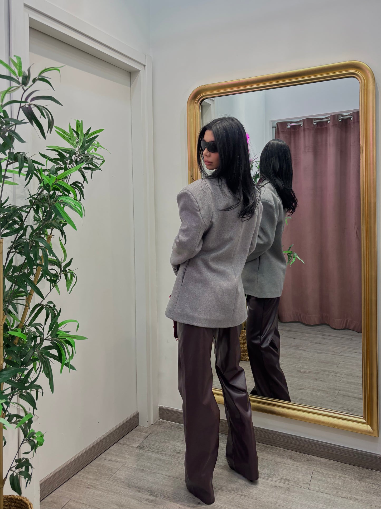 Blazer sfiancato grey