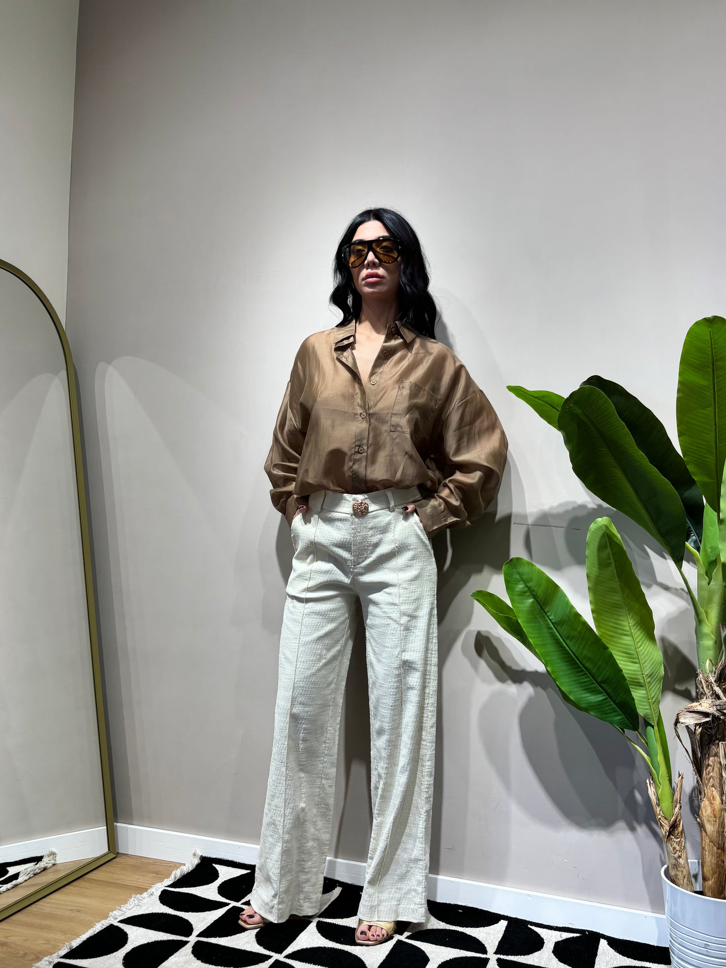 Gilet elegancia( panna / sabbia )