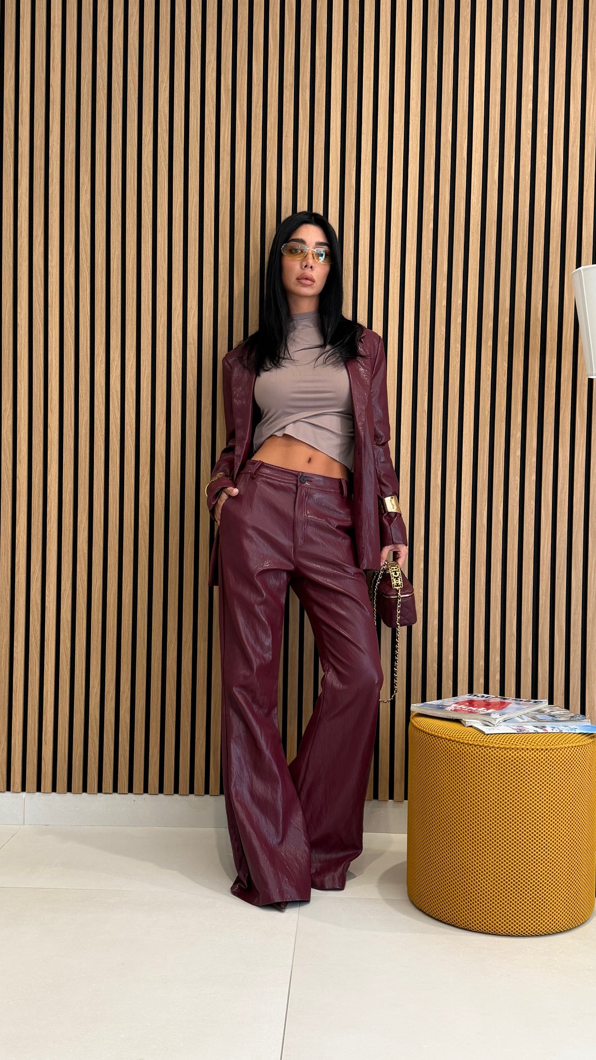 Blazer bordeax by lumina
