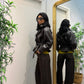 Jacket just marrone