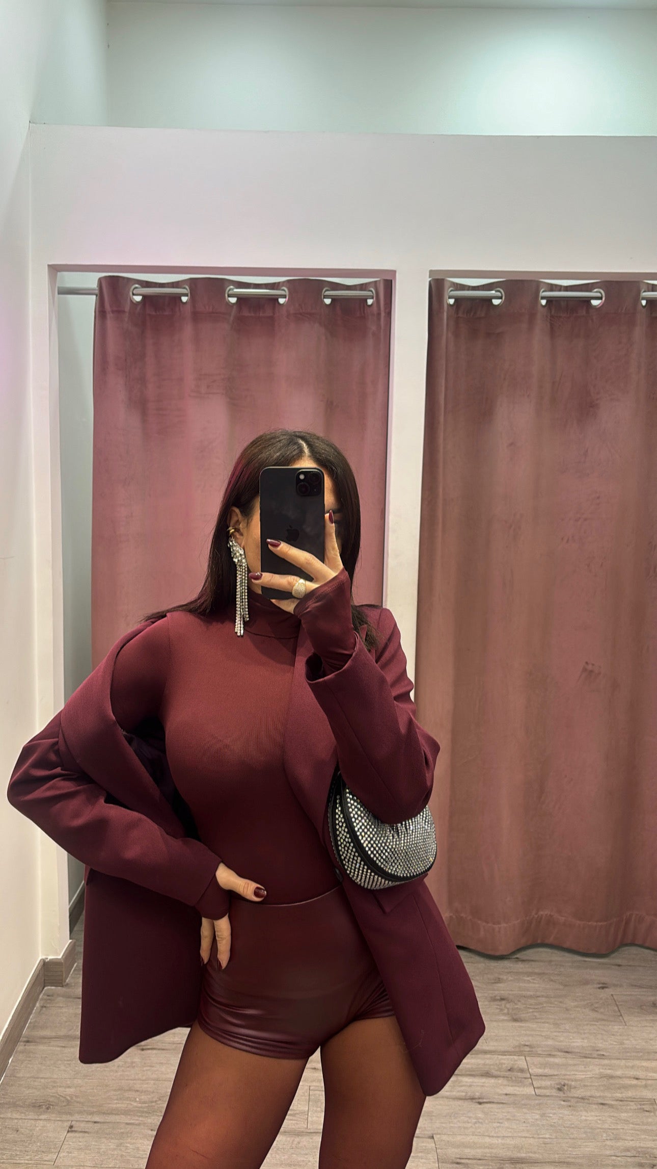 Culotte in similpelle