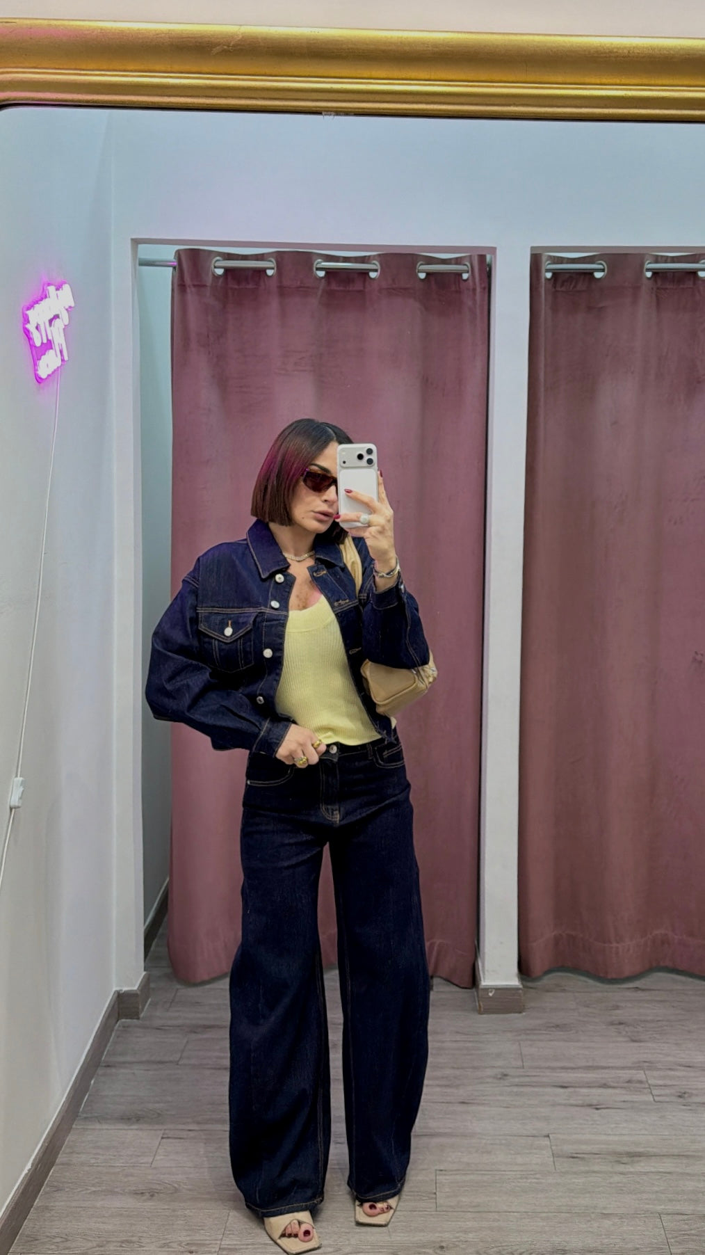 Jeans ballon fit blue