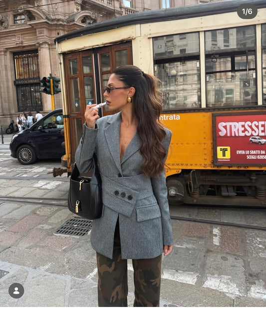 Blazer grey by lumina