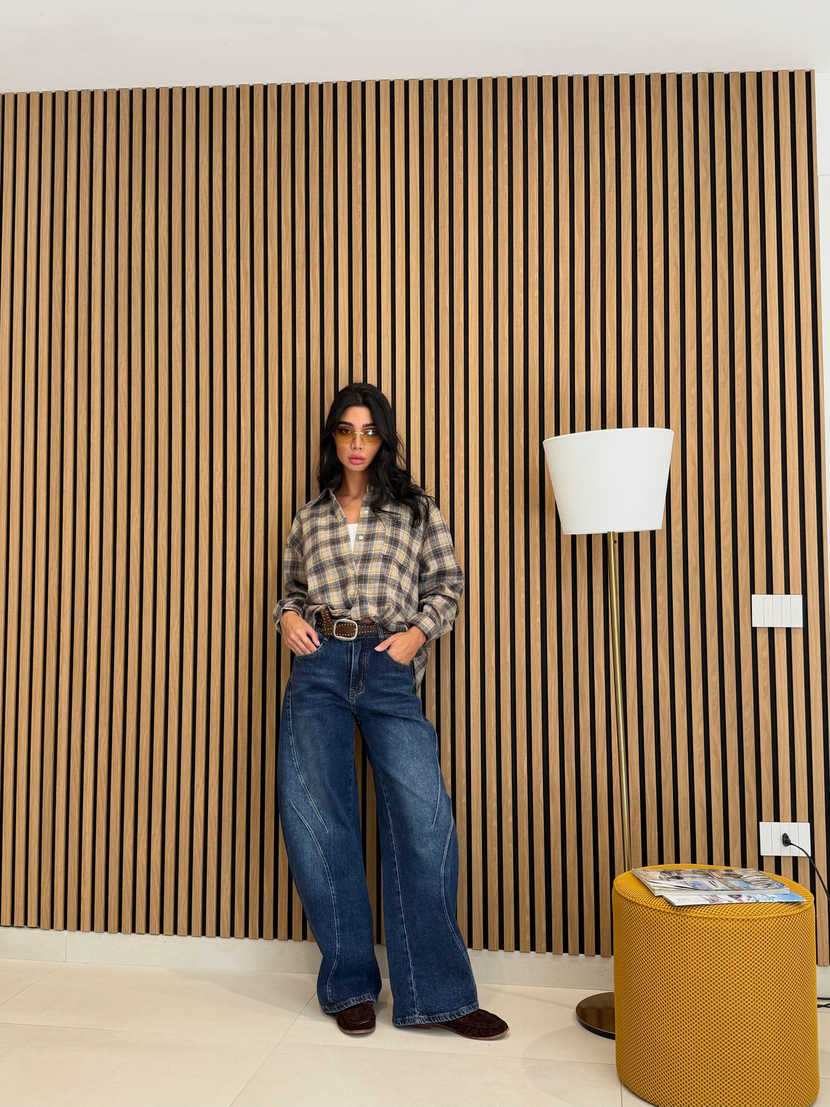 Jeans ballon fit blue