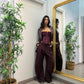 Pantaloni burgundi by lumina