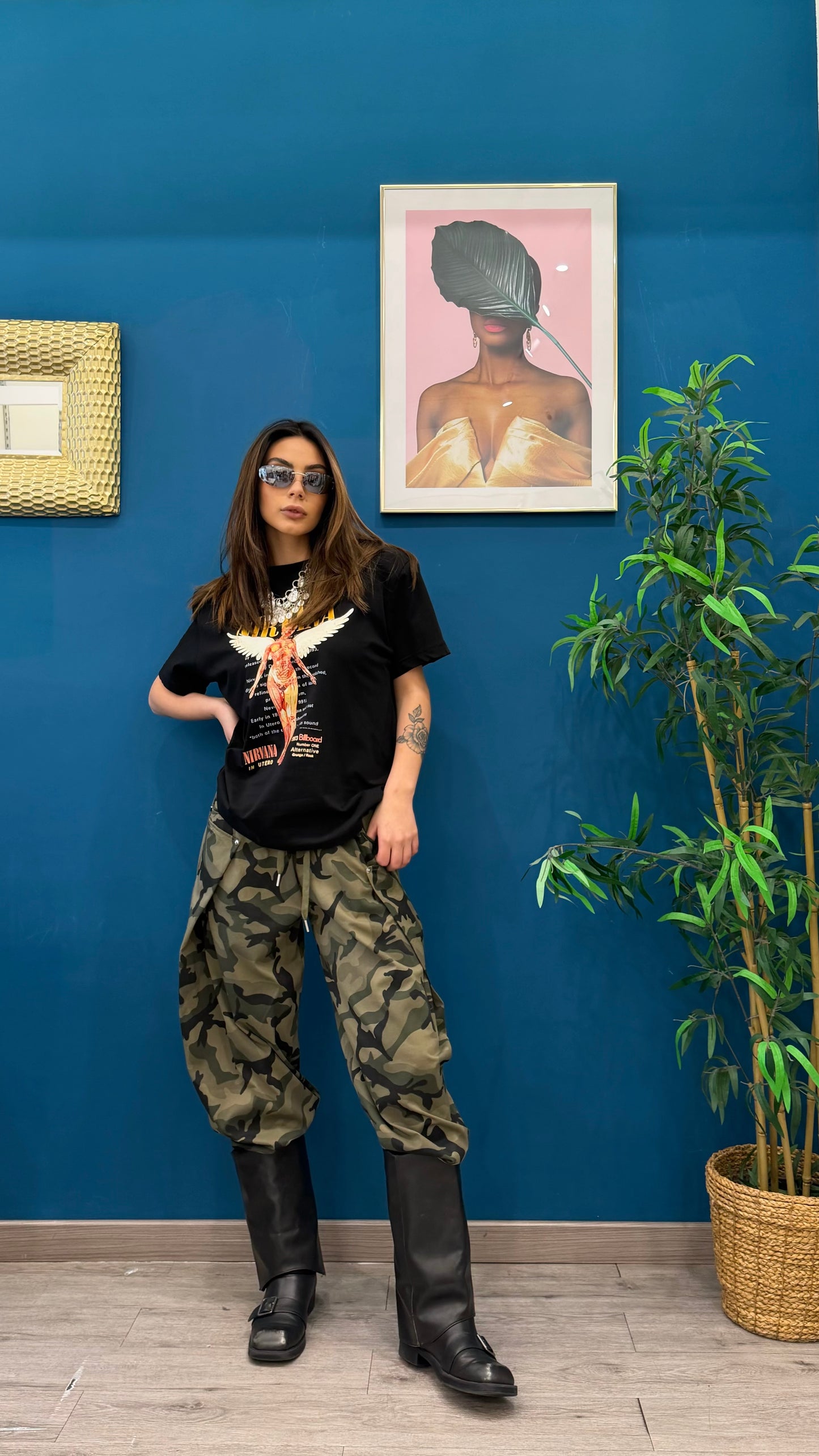 Pantaloni camouflage