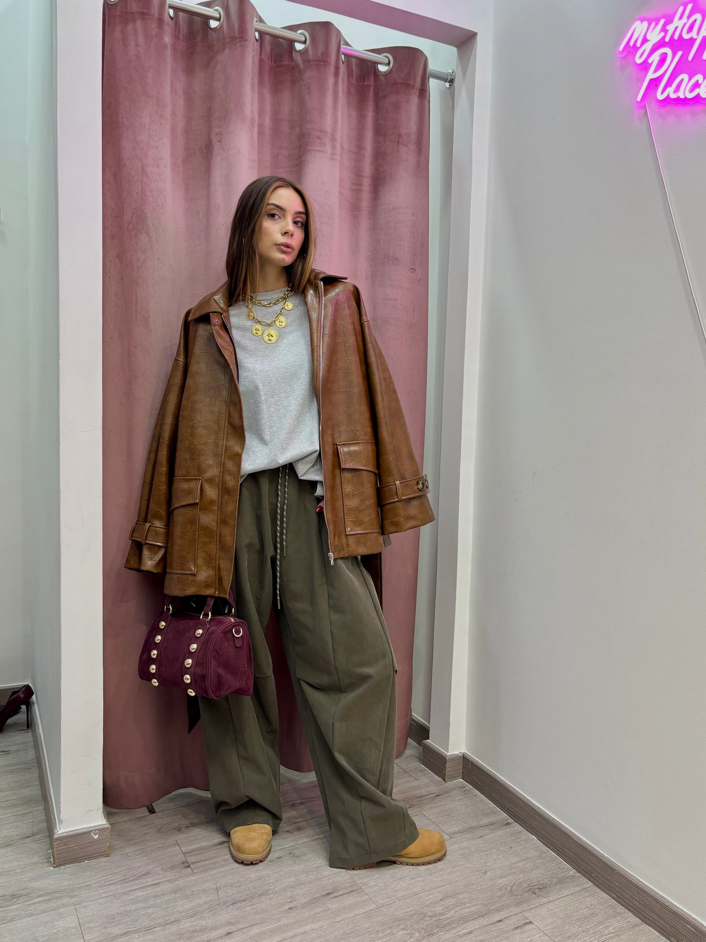 Pantaloni ballon effetto suade ( +colori)