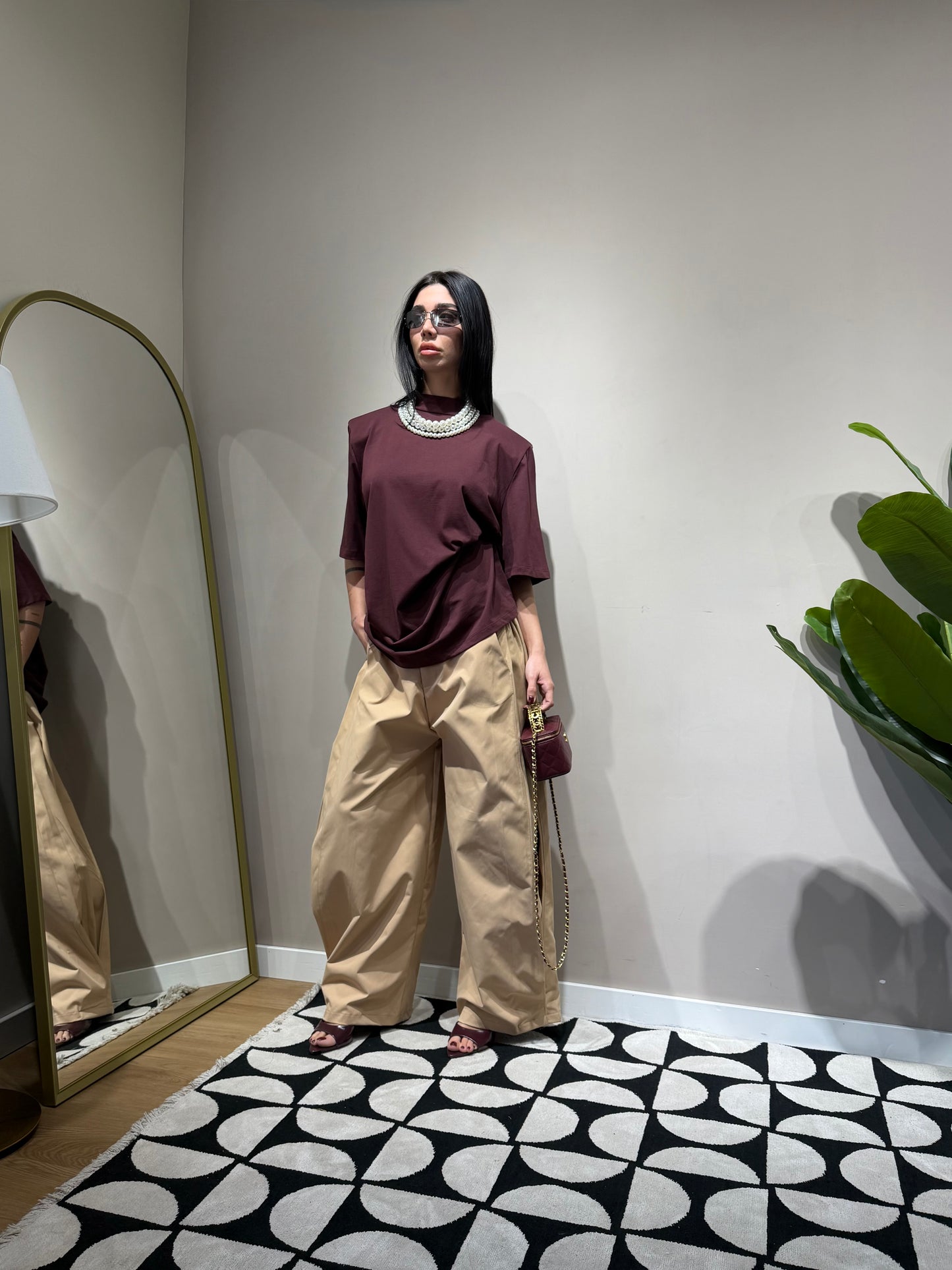 Maxi shirt just west