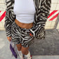 Blazer zebrato by lumina