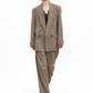 Blazer pied de poule