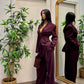 Blazer sfiancato by  lumina  ( burgundi )