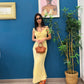 Abito desy yellow