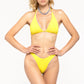 Bikini triangolo e slip silky colourful