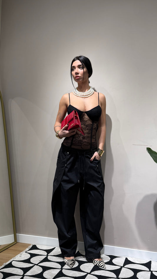 Pantaloni jogger black