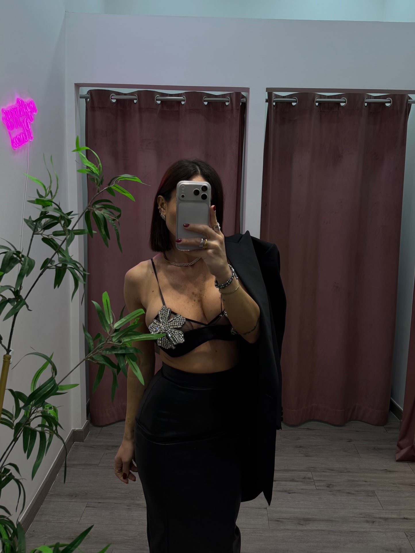 Bralette flowers