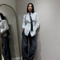 Camicia maxi spalla white