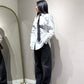 Camicia maxi spalla white