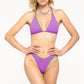 Bikini triangolo e slip silky colourful