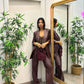 Blazer in simil pelle lumina