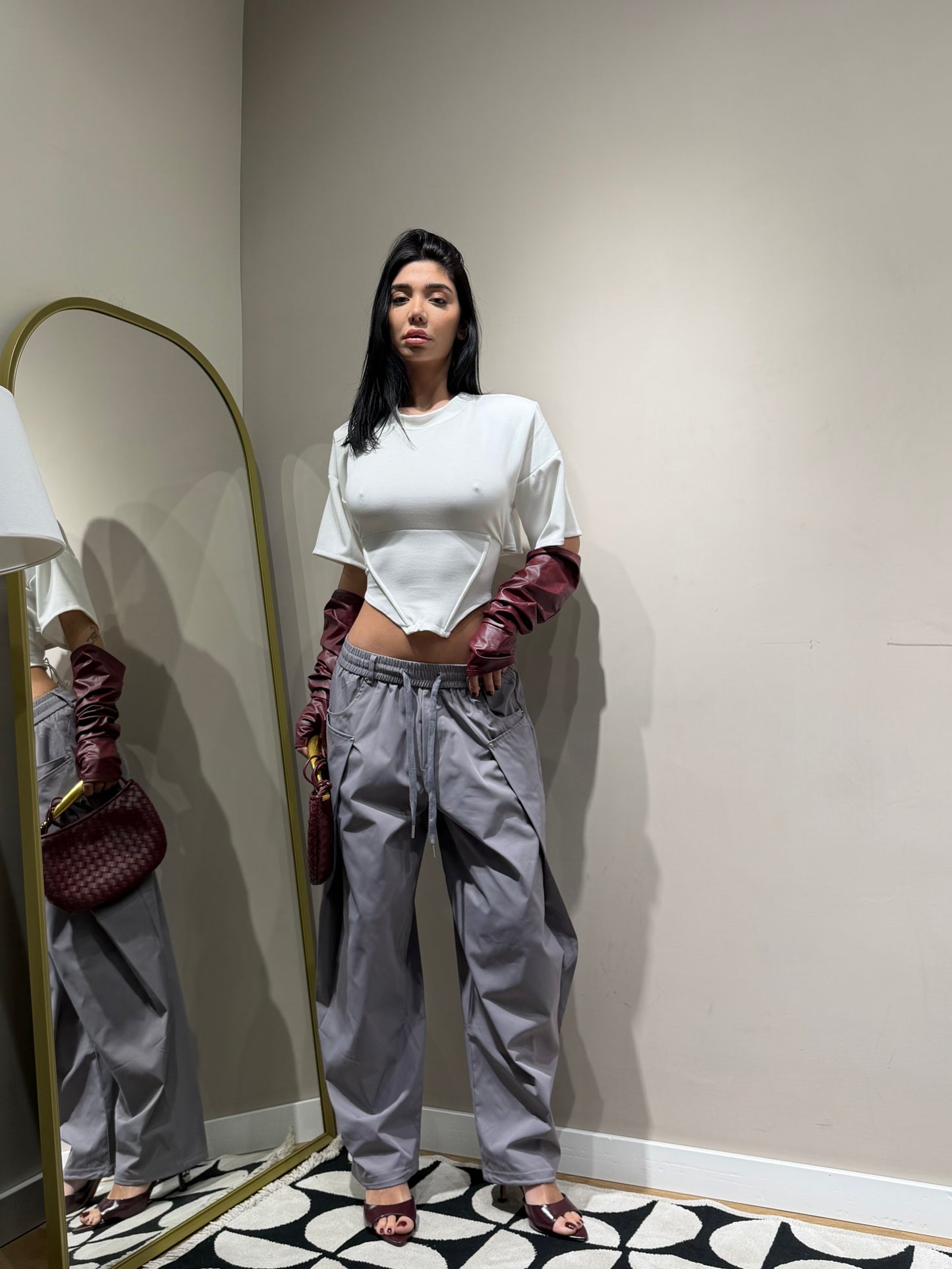 Pantaloni lavanda