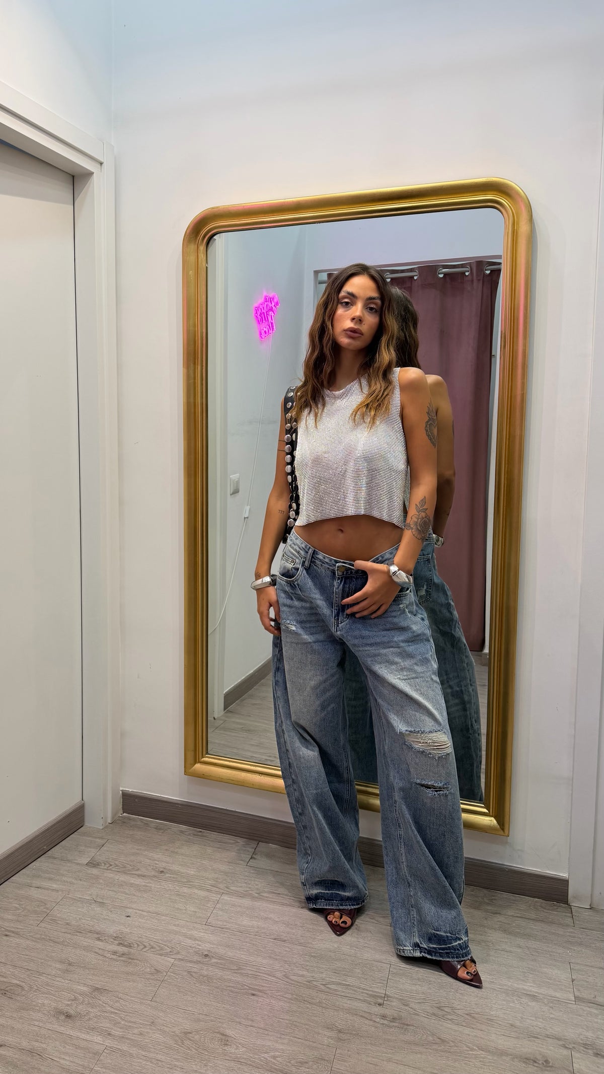Jeans vita bassa strengers