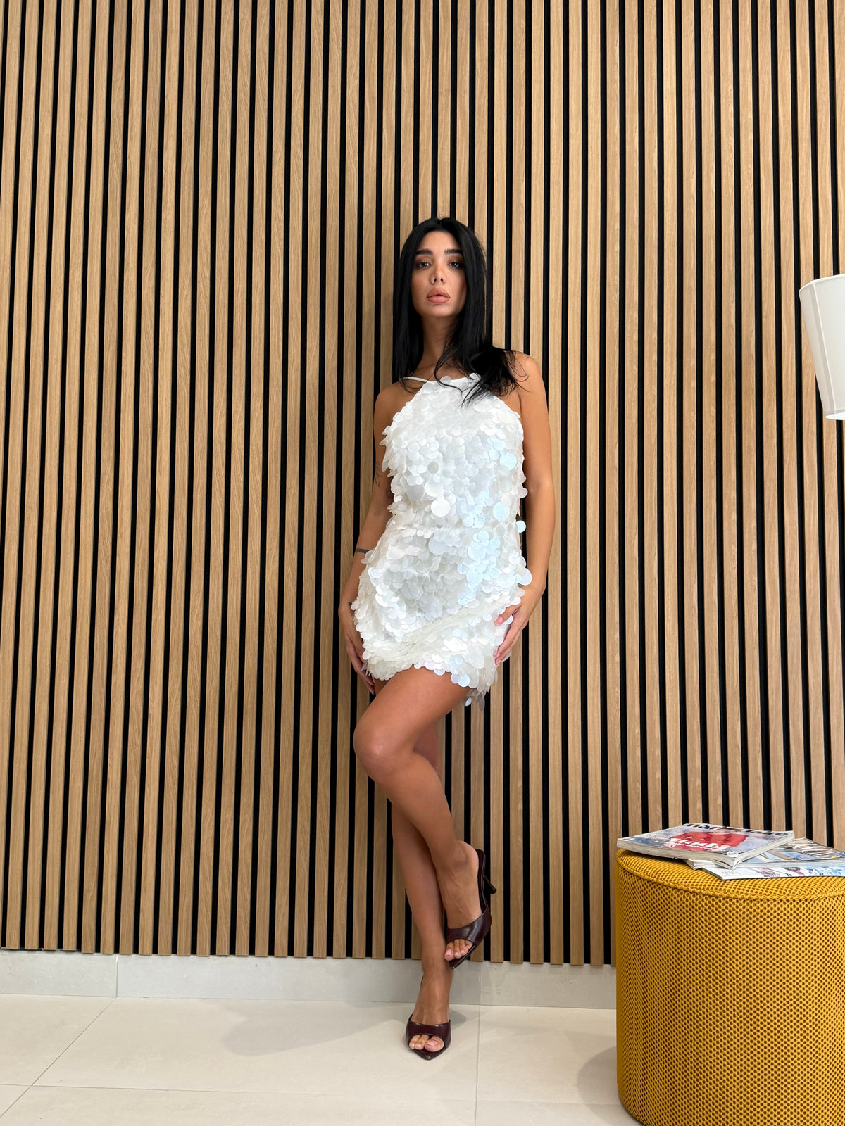 Mini dress desy ( perla )