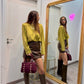 Maxi shirt con spalline
