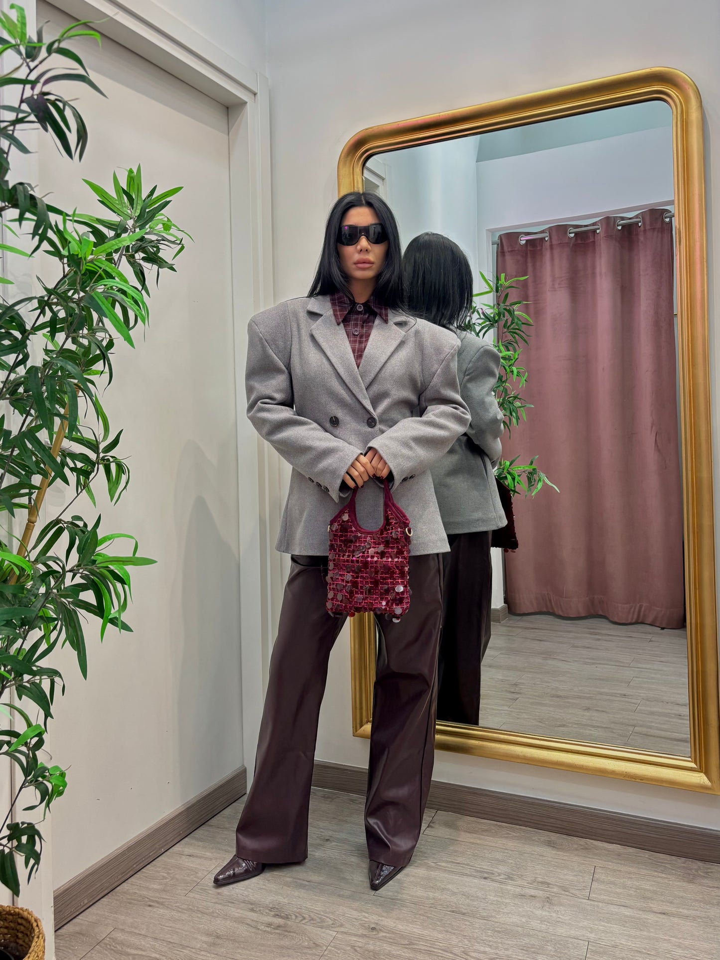 Blazer sfiancato grey