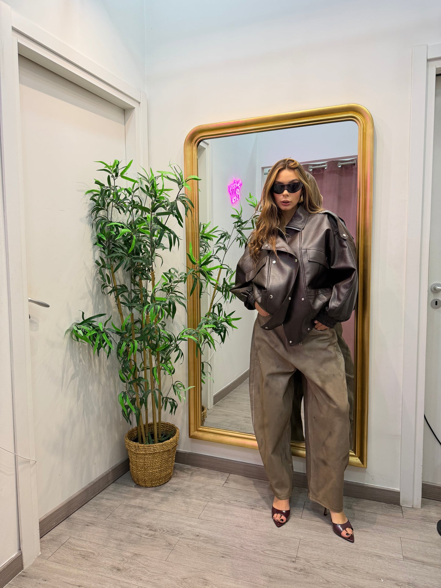 Jeans ballon sfumato