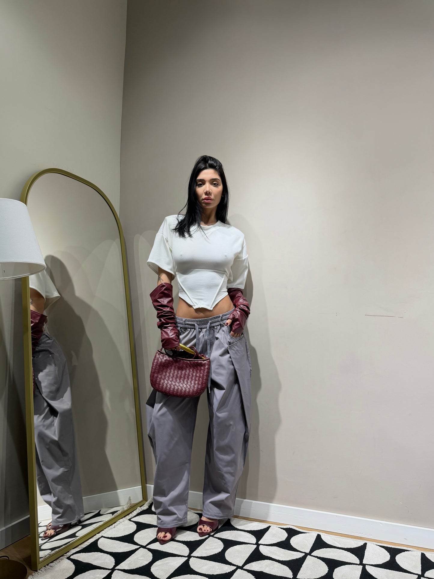 Pantaloni lavanda