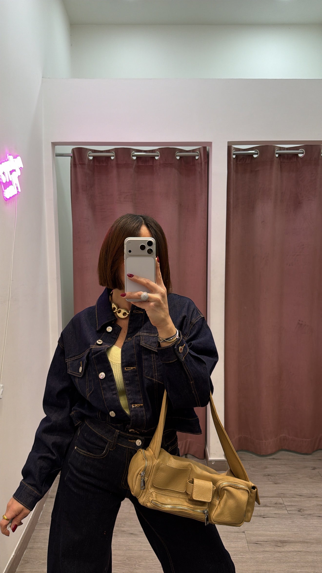 Giacca denim blue