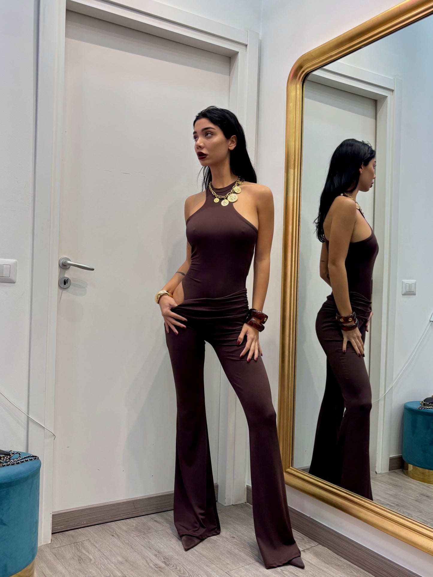 Jumpsuit zuma ( nera/ marrone )