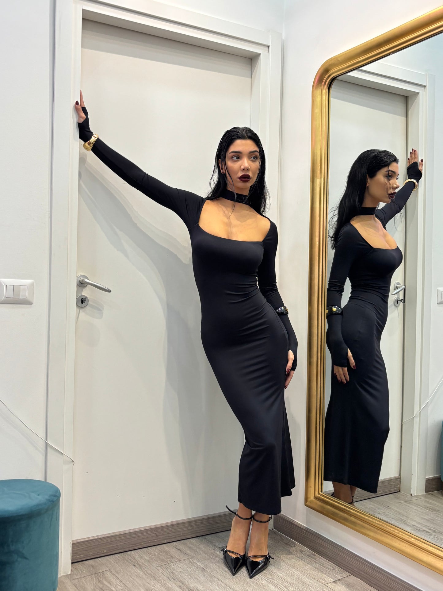 Dress elegancia  nero