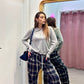 Pantaloni comfy a quadri