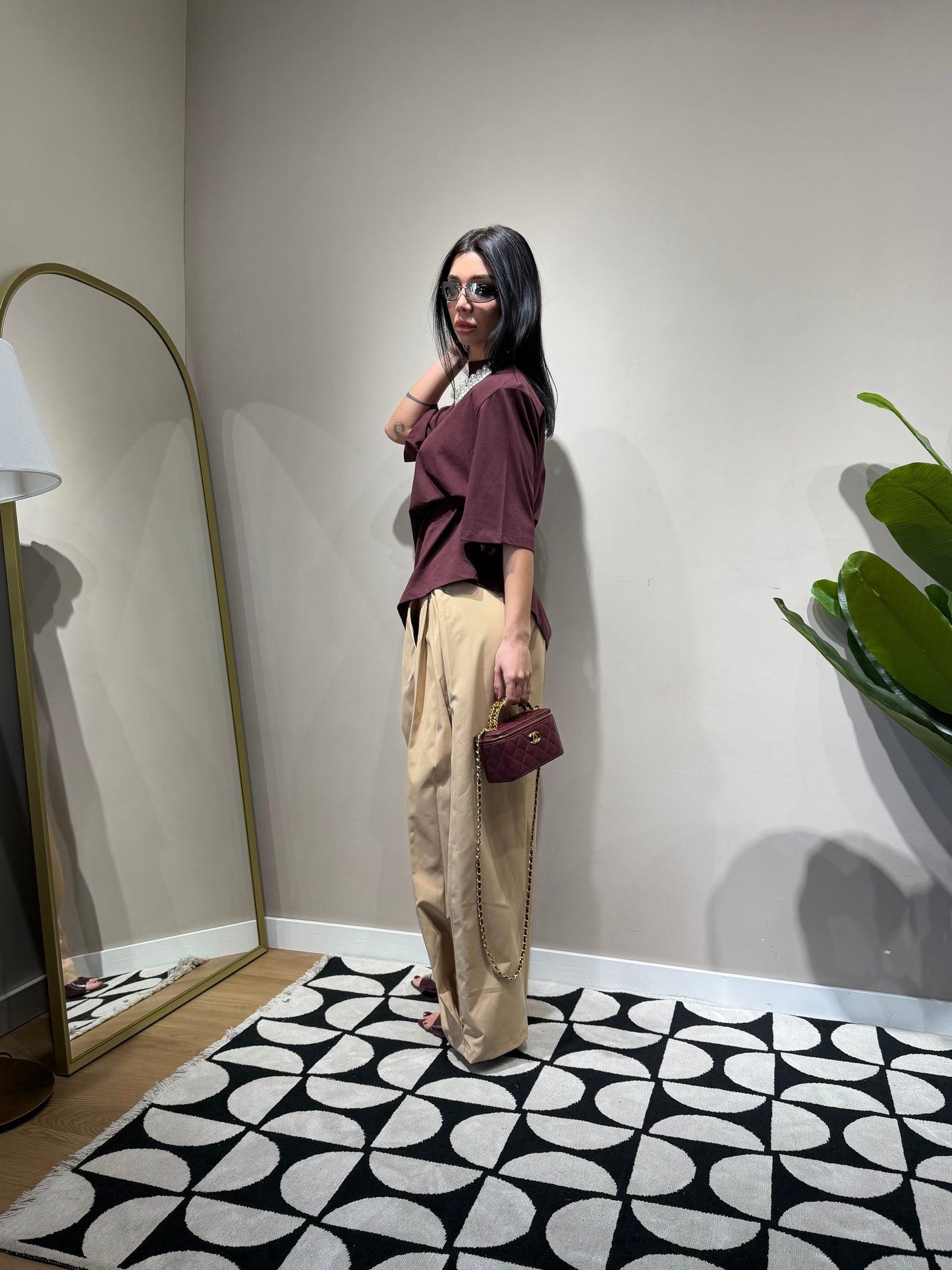 Maxi shirt just west