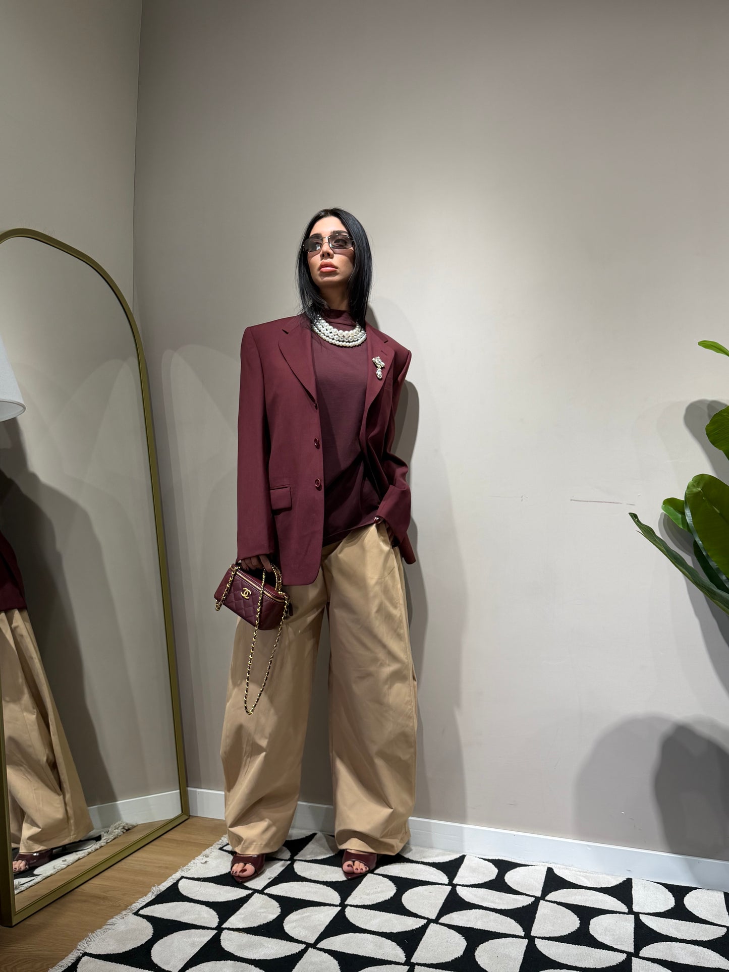Maxi shirt just west